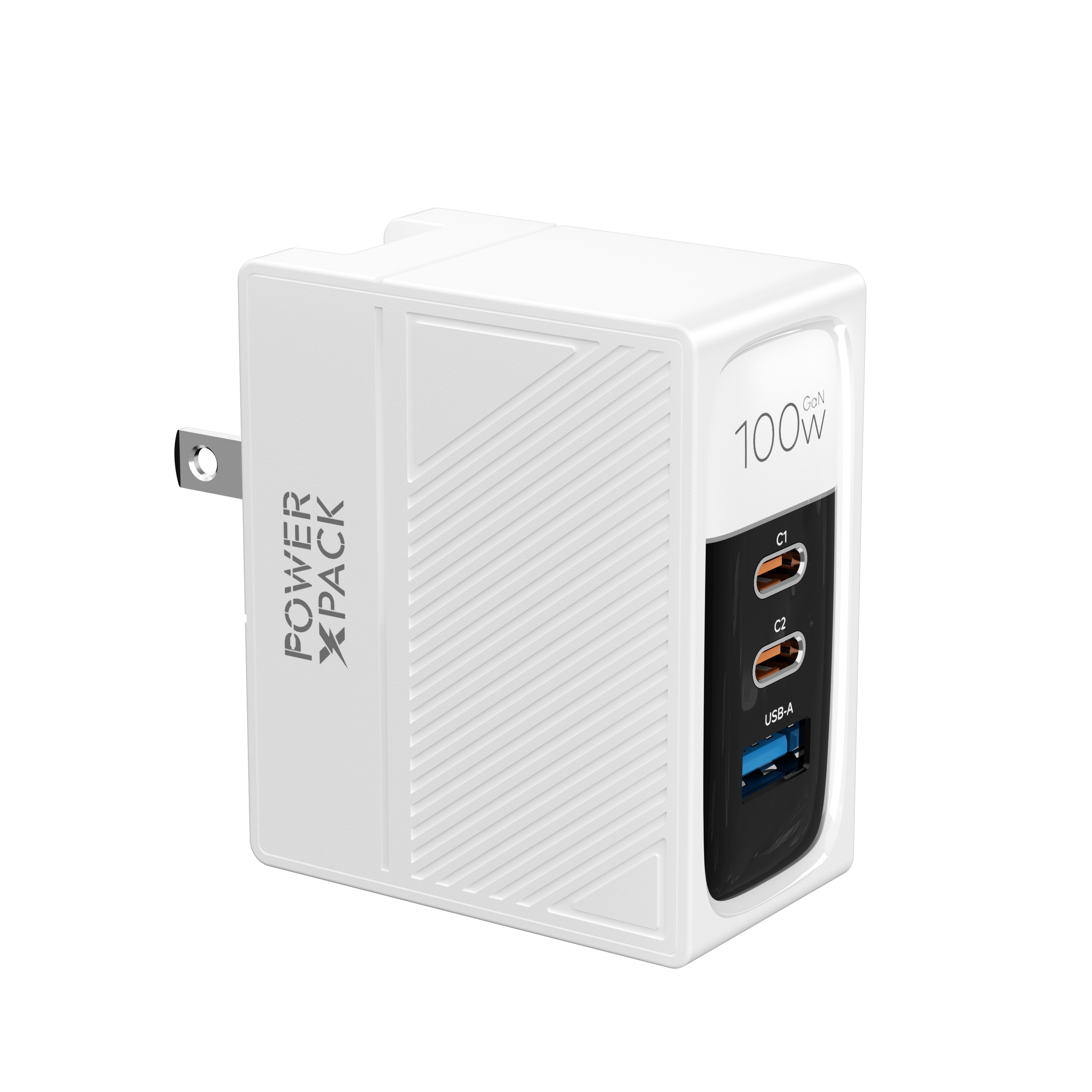 Power X Pack 100W GaN Dual Type-C & USB-A Fast Charger