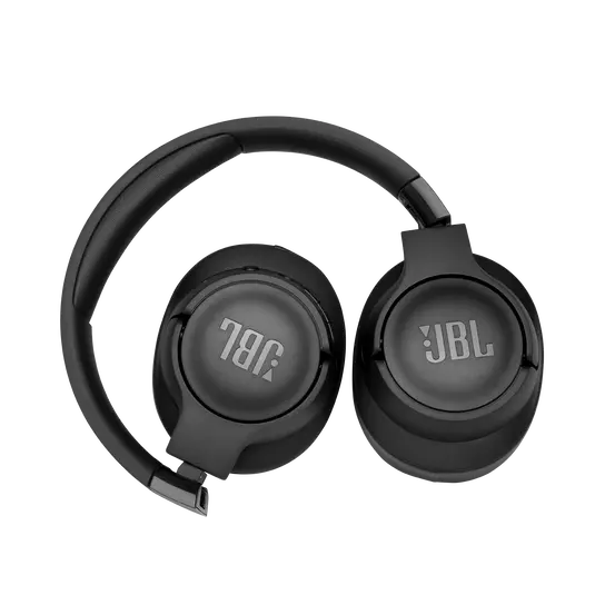 JBL Tune 710BT Wireless Over-Ear - Bluetooth Headphones with Microphone, 50H Battery, Hands-Free Calls, Portable (Black), Medium