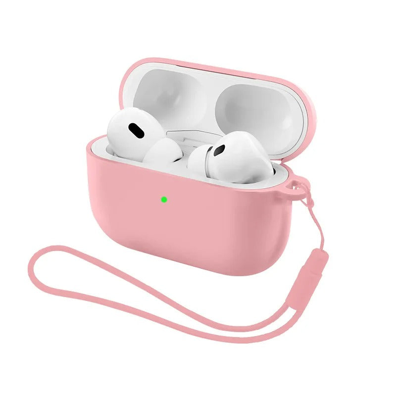 Light Pink Silicone Case for AirPods Pro 3