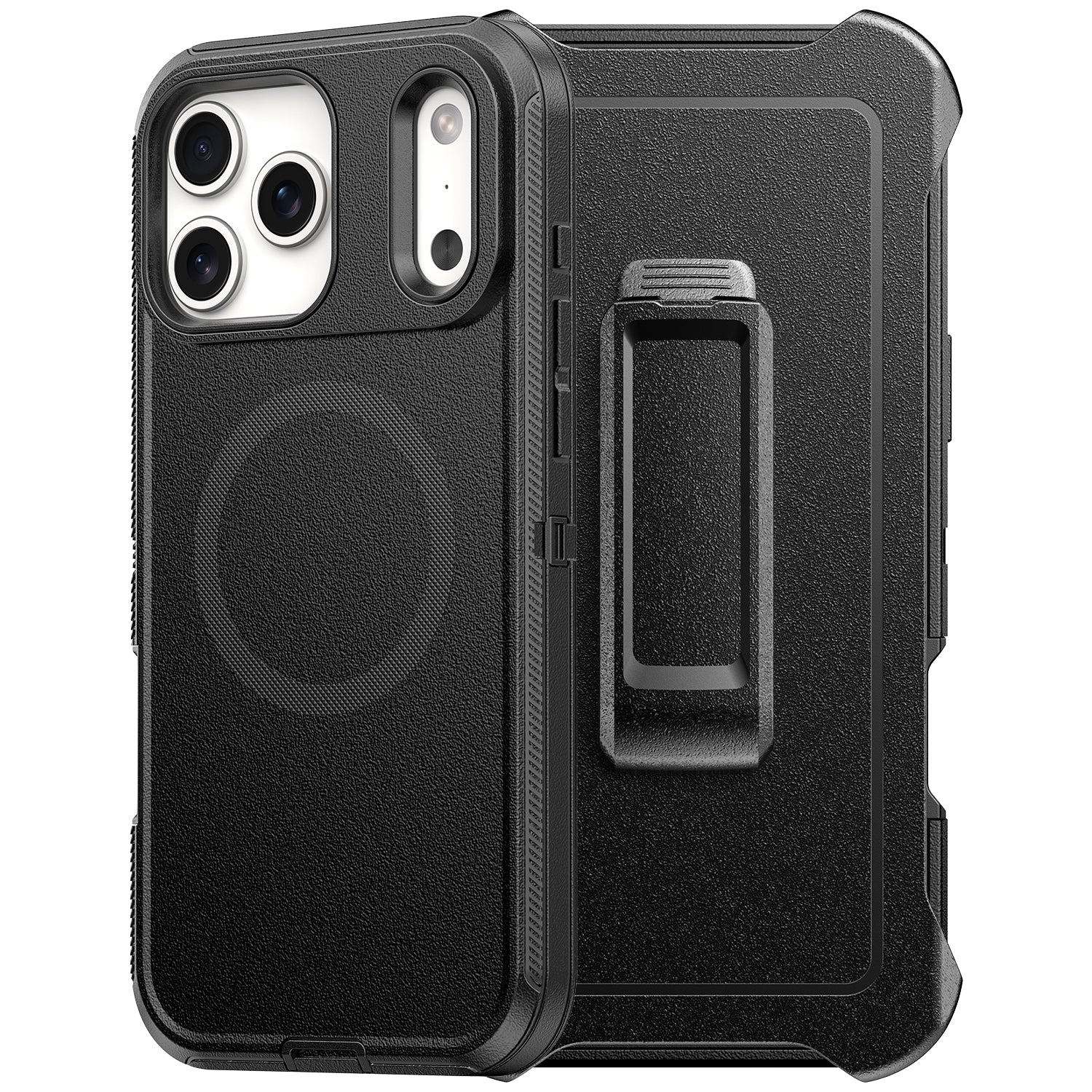 Black Magnetic Heavy Duty Case iPhone 17 6.1