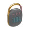 JBL Clip 4: Ultra Portable Speaker with Bluetooth, Built-in Battery, Waterproof and Dustproof Feature -10 hours of Playtime - Grey