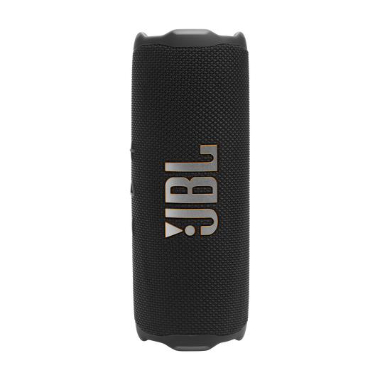 JBL Flip 7 - Portable Waterproof and Drop-Proof Speaker, Bold Pro Sound with AI Sound Boost, 16Hrs of Playtime, and PushLock System - Black (Room)