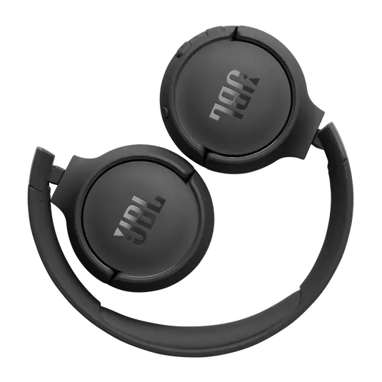 JBL Tune 520BT - Wireless On-Ear Headphones, Up to 57H Battery Life and Speed Charge, Lightweight, Comfortable and Foldable Design, Hands-Free Calls with Voice Aware - Black