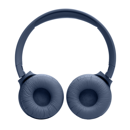 JBL Tune 520BT - Wireless On-Ear Headphones, Up to 57H Battery Life and Speed Charge, Lightweight, Comfortable and Foldable Design, Hands-Free Calls with Voice Aware - Blue