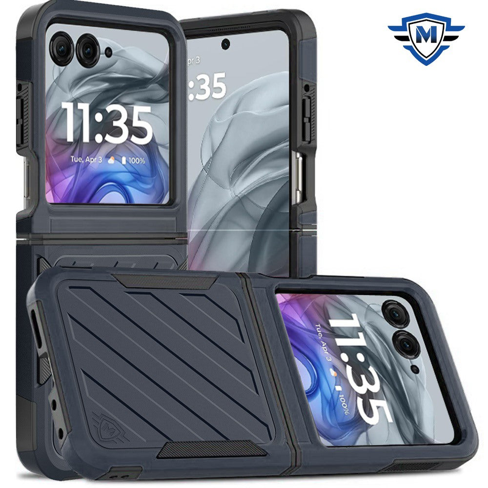 Blue Heavy Duty Hybrid for Motorola Razr 2025 2024