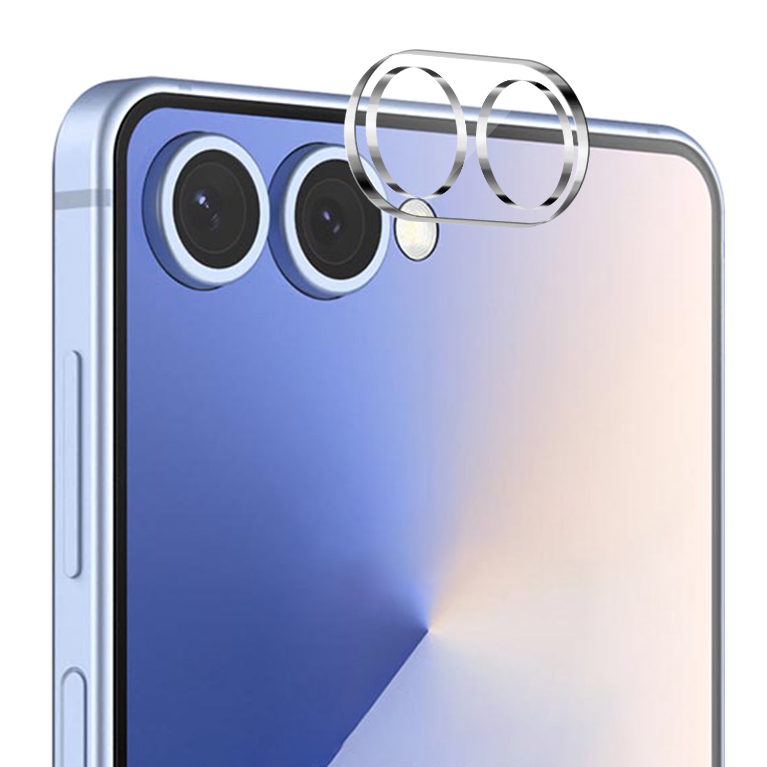 For Samsung Z Flip 7 Camera Clear Tempered Glass(2.5D)