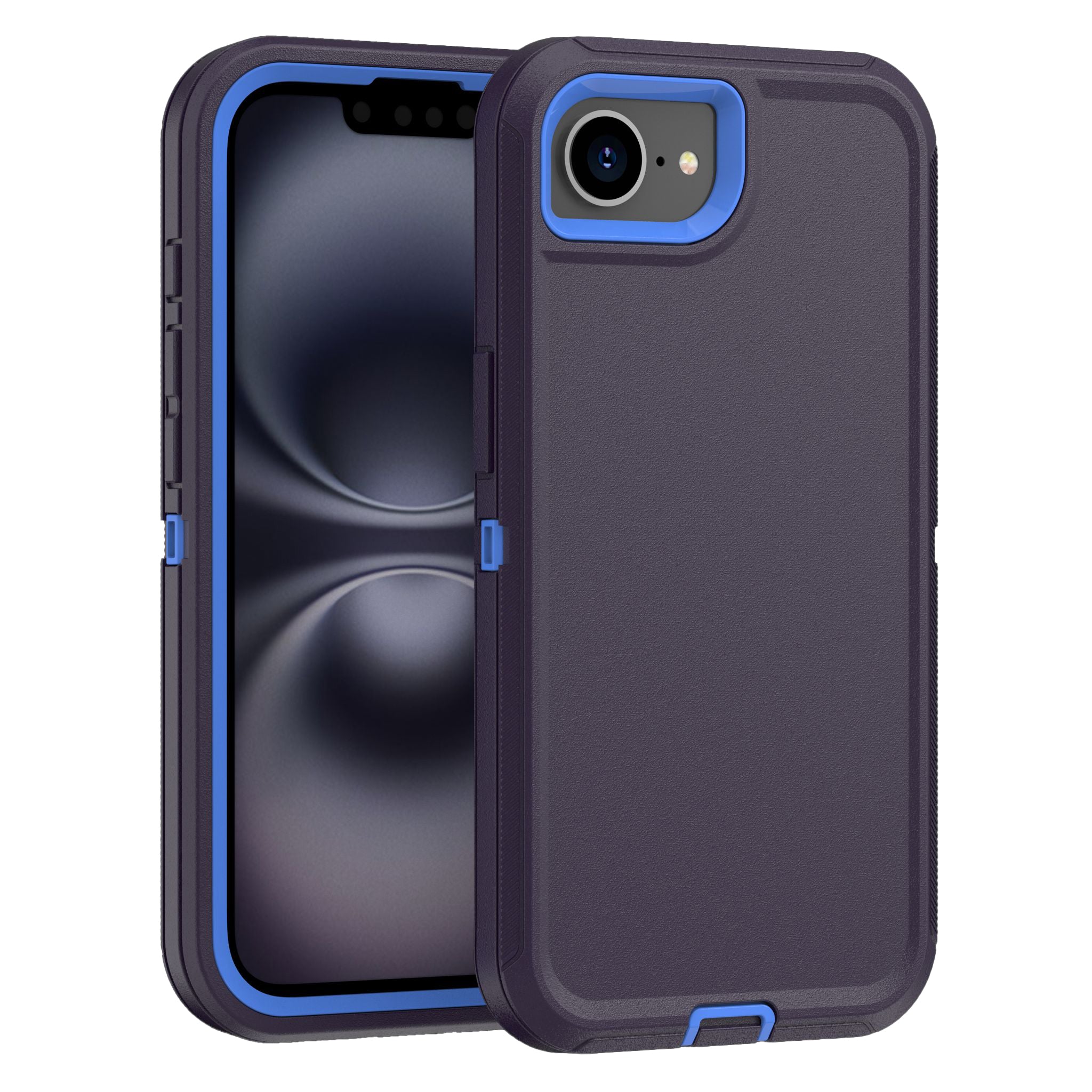Blue Heavy Duty Case for iPhone 16e