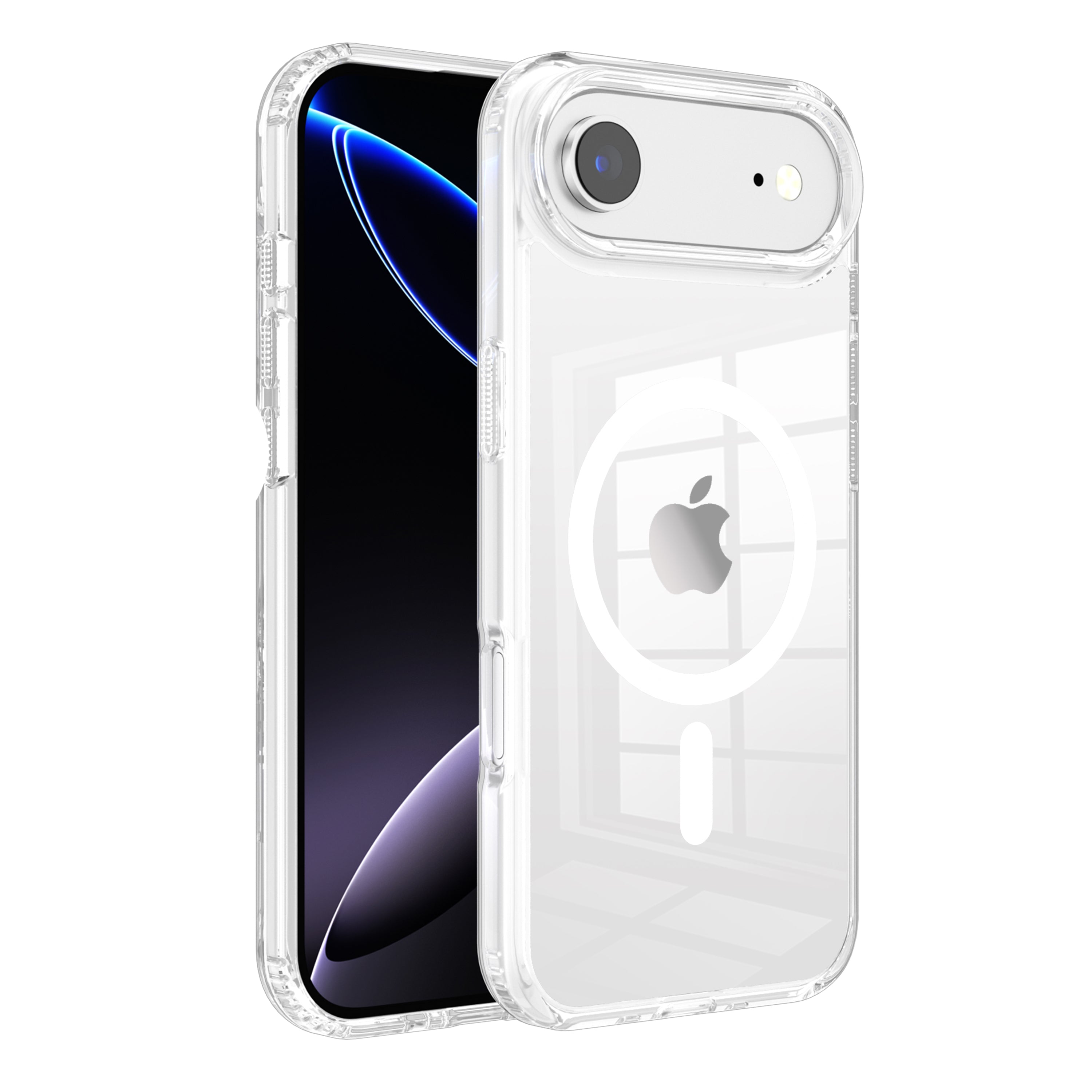 Clear Case with Magnetic Compatibility for iPhone 17 Air