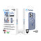 Blue Smoked Kickstand with Magnetic Compatibility for iPhone 15 6.1 / 14 6.1 with package