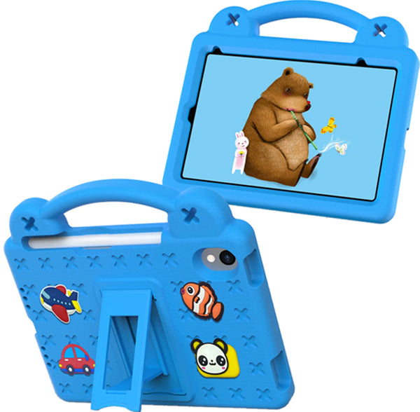 Blue iSpongy Case with Pins for iPad 9.7"