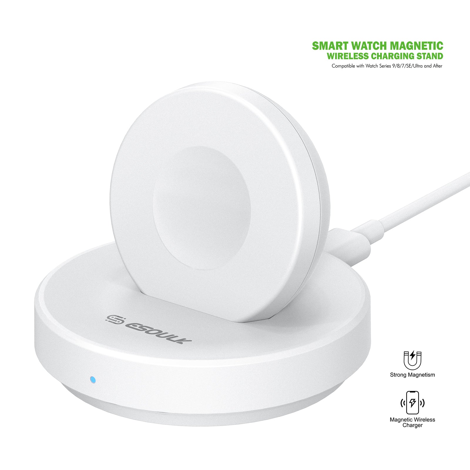 Smart Watch Magnetic Wireless Charging Stand