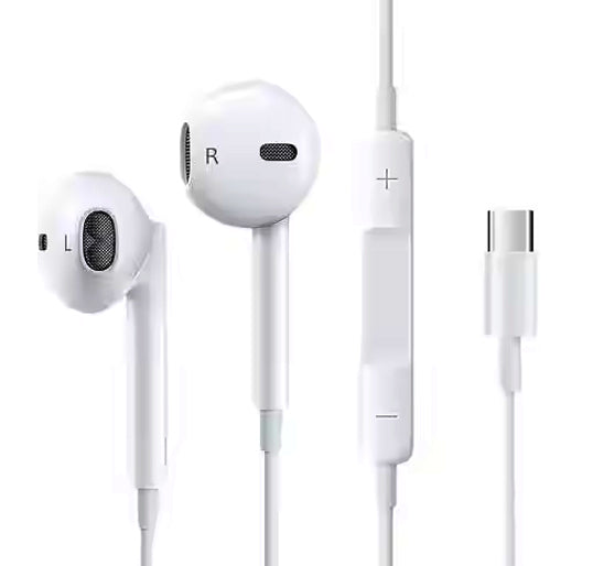 EARBUDS WITH CONNECTOR TYPE C