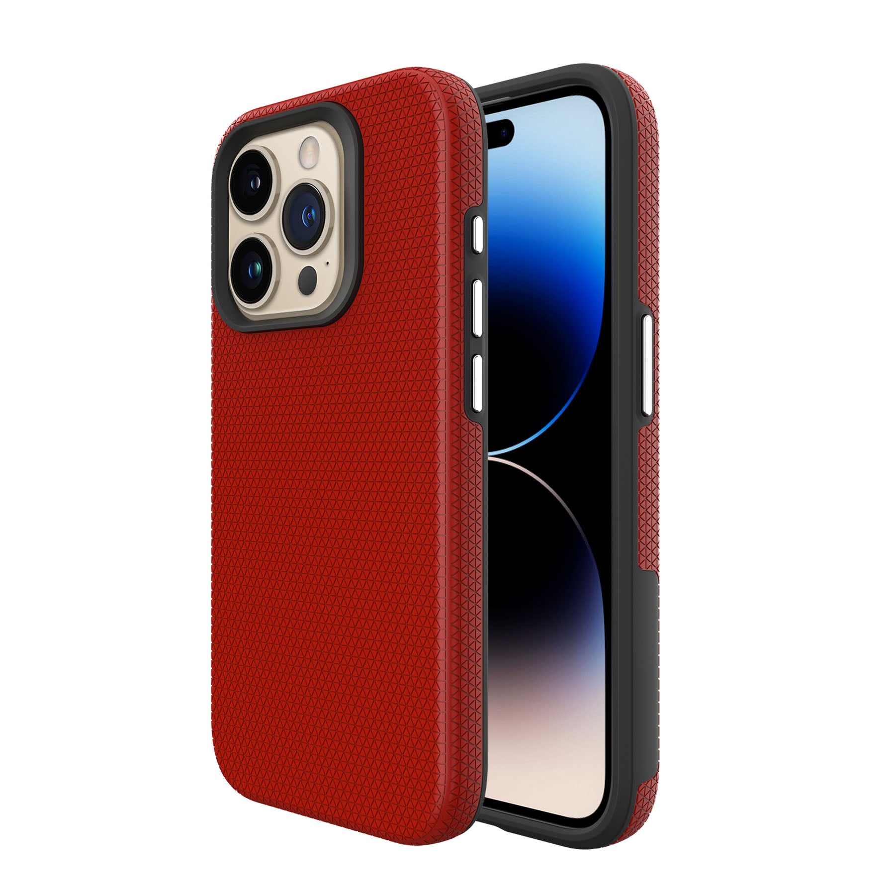 Triangle Case for iPhone 15 Pro Max Red
