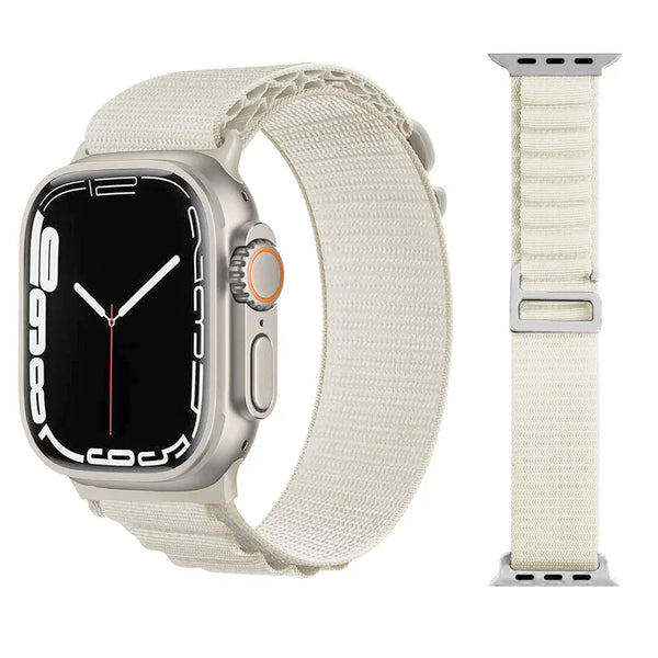 Adjustable Band for Smart Watch 49" / 45" / 44" / 42" White