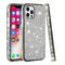 Silver Pixel Stone Case for iPhone 14 Pro