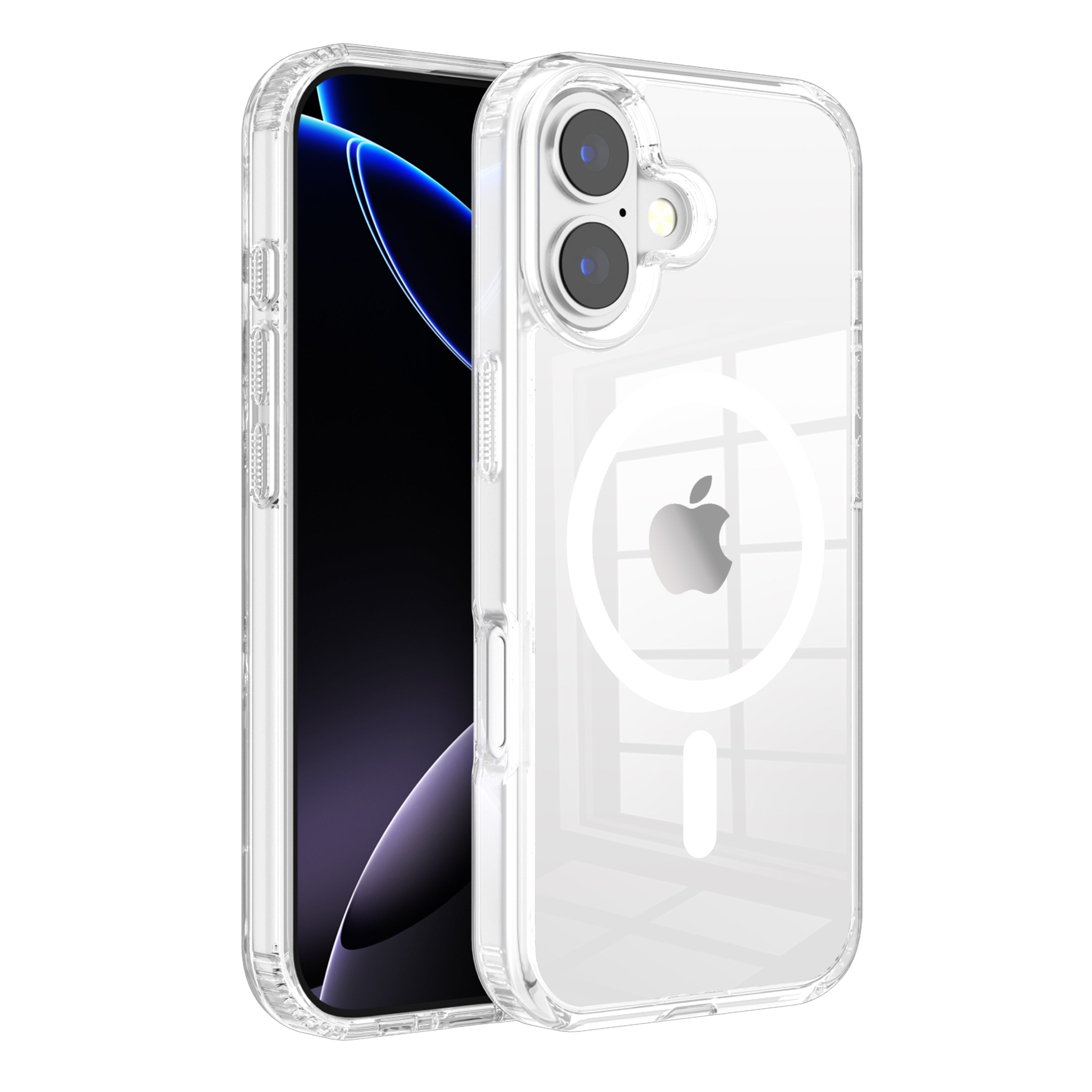 Clear Case with Magnetic Compatibility for iPhone 17 6.1