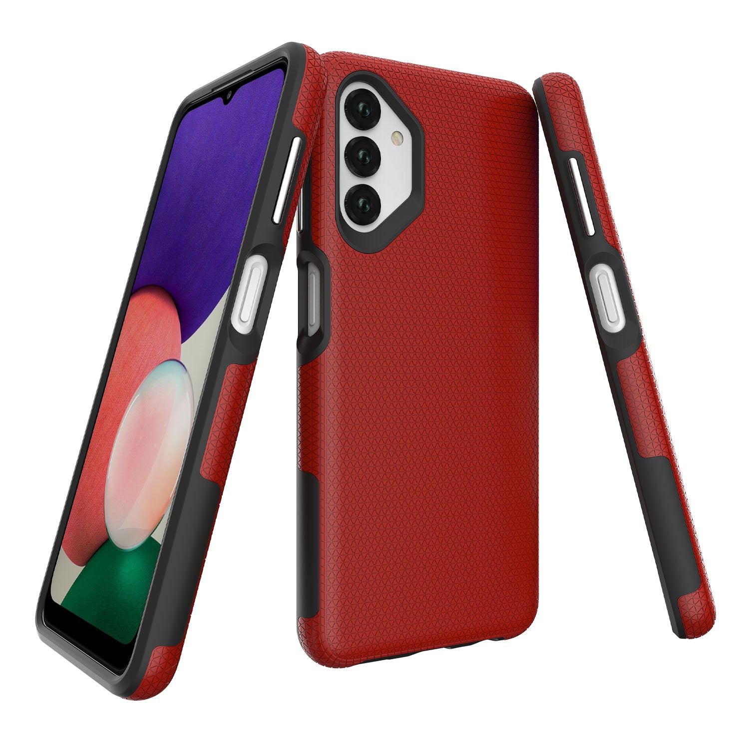 Red Triangle Case for Galaxy A56 5G / A36 5G