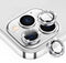 Silver Glitter Camera Protector for iPhone 15 Pro Max / 15 Pro