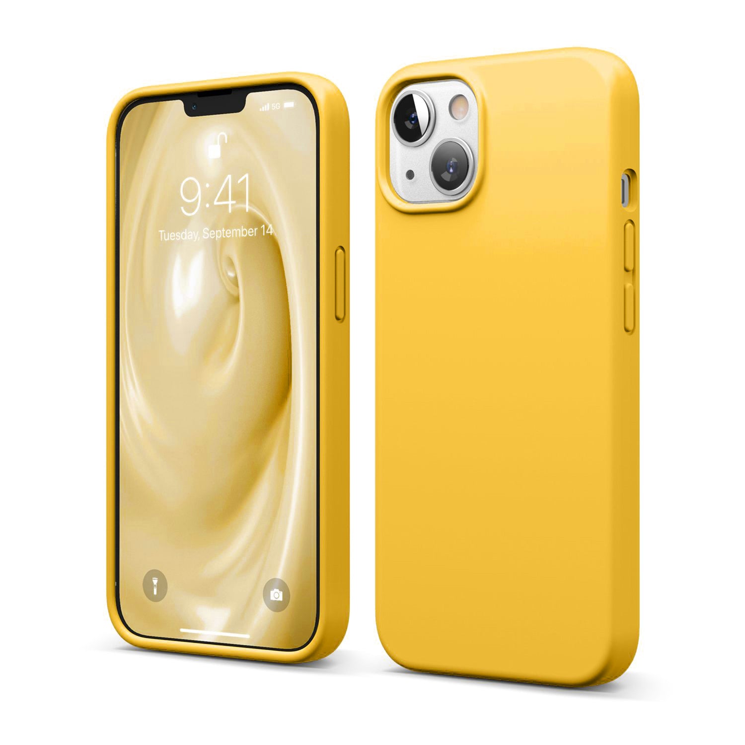 Mustard iPhone 14 6.1 / 13 Soft Silicone Case