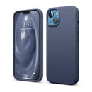 Navy Blue iPhone 13 Mini Soft Silicone Case