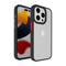Black TPU Frame with Camera Bumper - Black Button Soft Texture iPhone 14 6.1 / iPhone 13