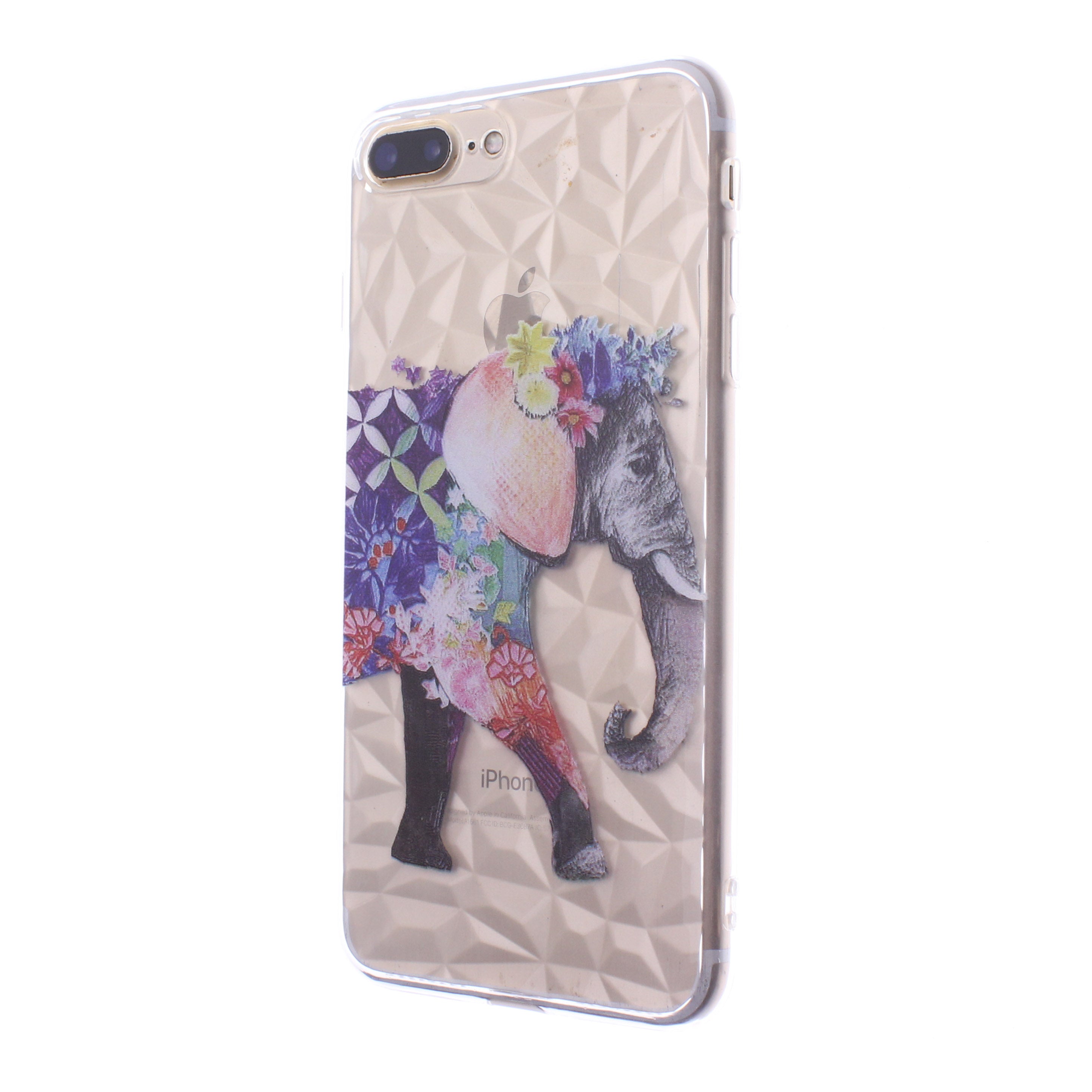 iPhone 8/7 Design TPU Happy Elephant