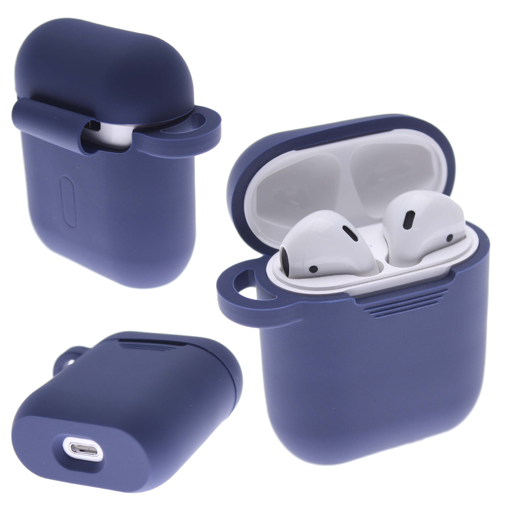 Navy Blue PLAIN COLOR AirPods Case