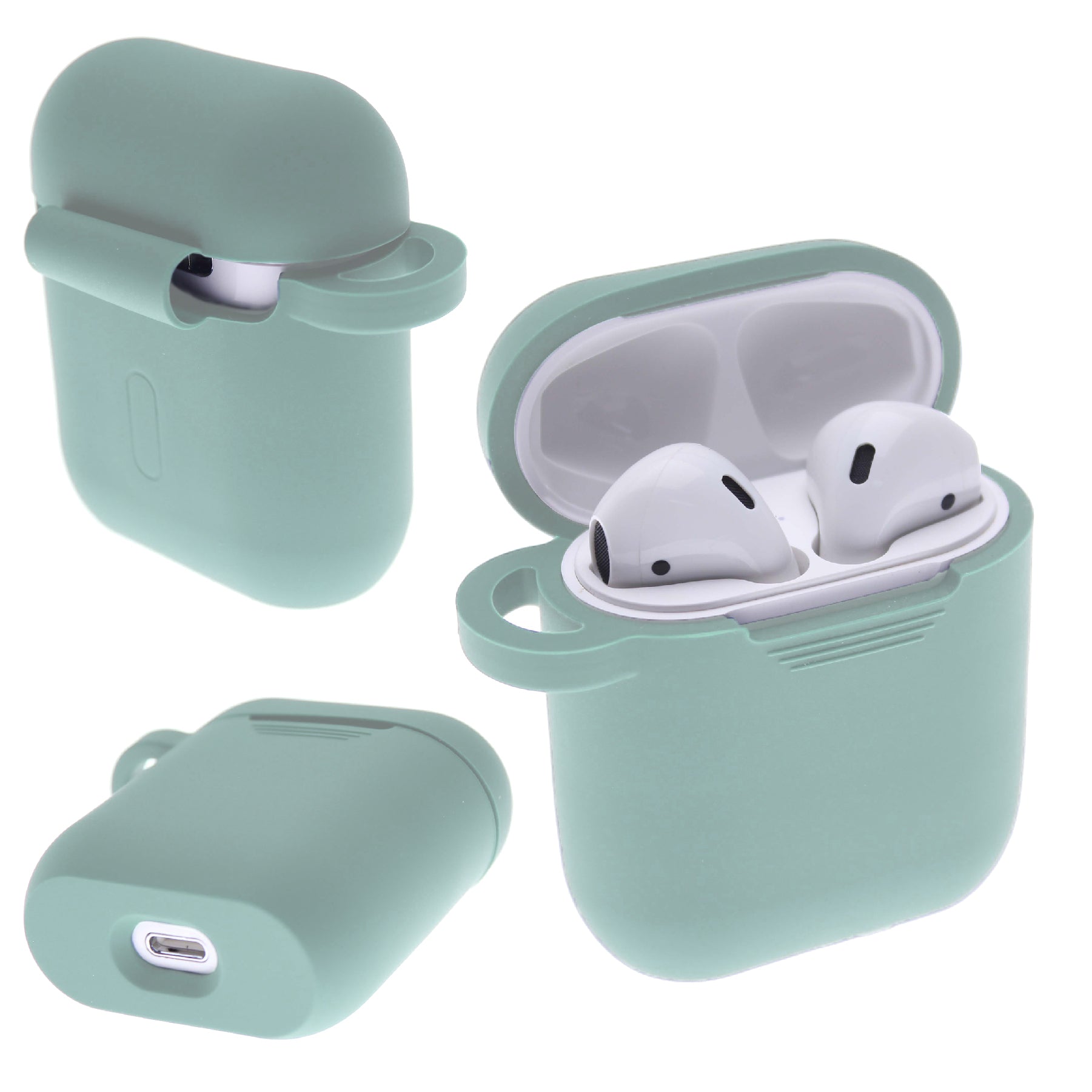 Mint Green PLAIN COLOR AirPods Case