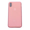 Pink Silicone Glitter iPhone X/XS