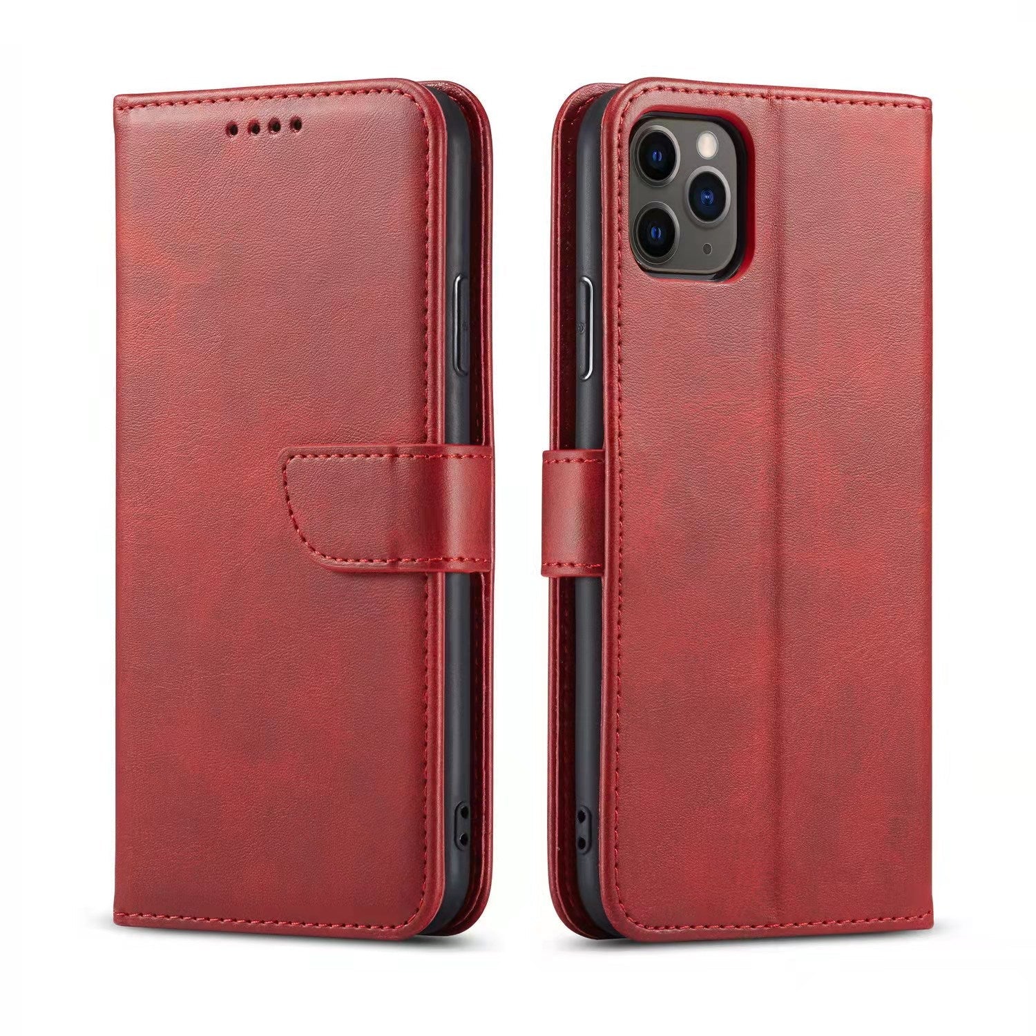 Red Lux Multi Card Wallet for iPhone 14 Pro Max