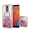 LG Aristo 4 Plus, Escape Plus, Tribute Royal Design Water Quicksand Glitter Chrome TPU - Dreams Come True