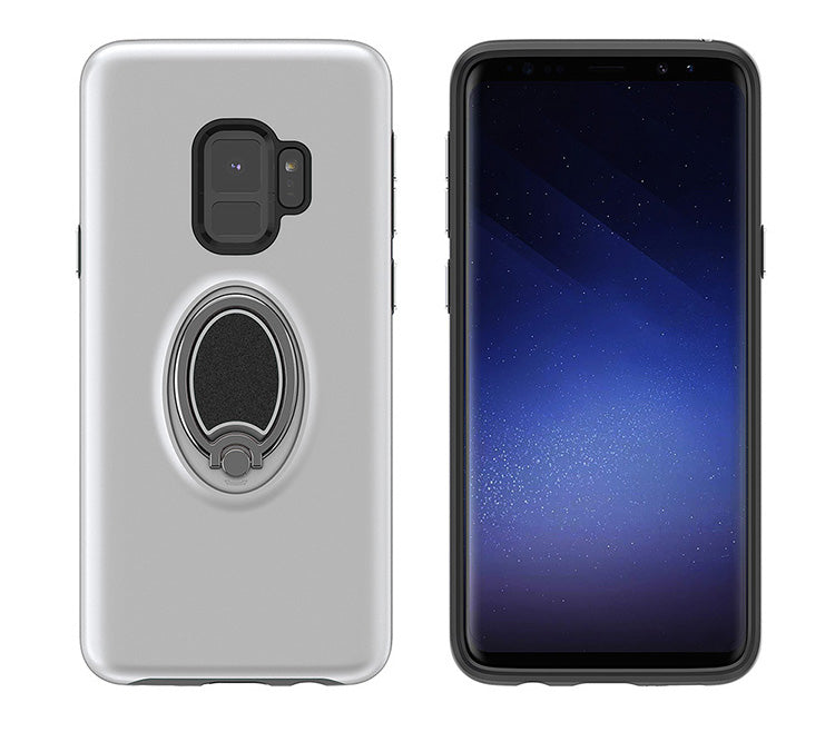 Galaxy S9 Golf with Magnet, Kickstand and Card Holder Silver