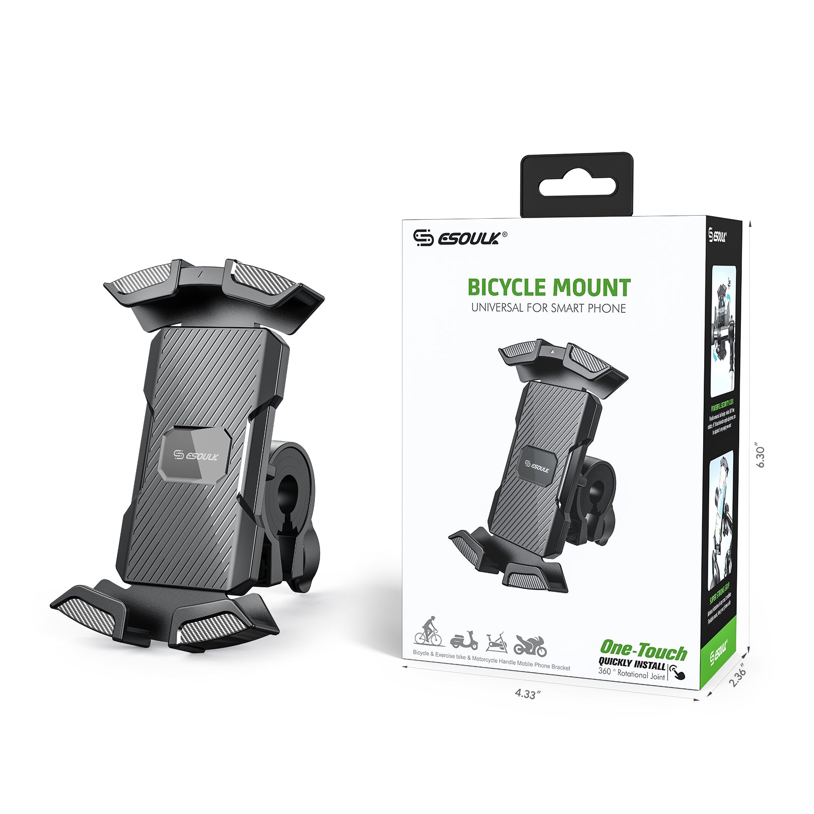 Universal Bicycle Mount For Smart Phone