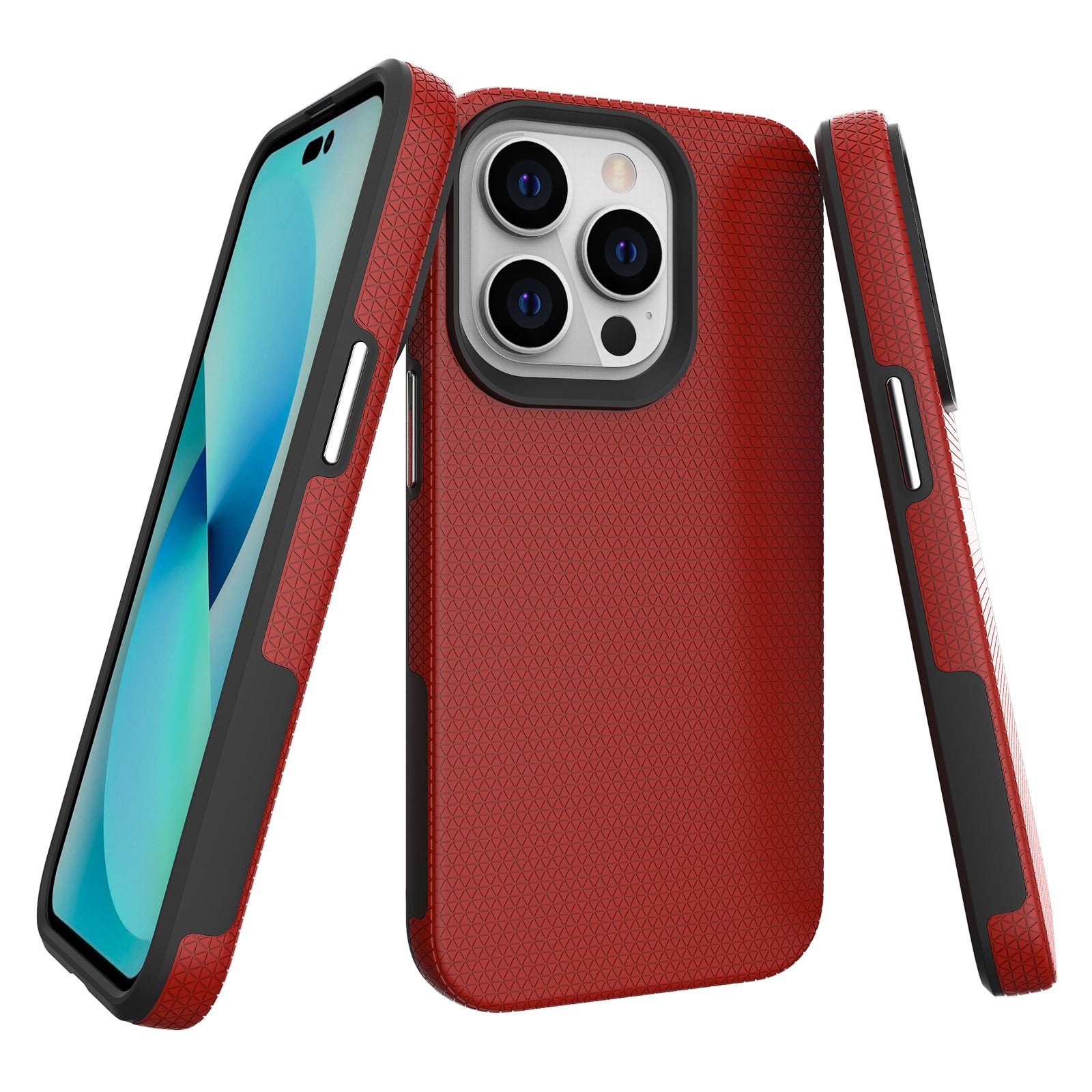 Triangle for iPhone 14 Pro Max Red
