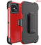 iPhone 12 PRO MAX 6.7 Heavy Duty Case Red Black