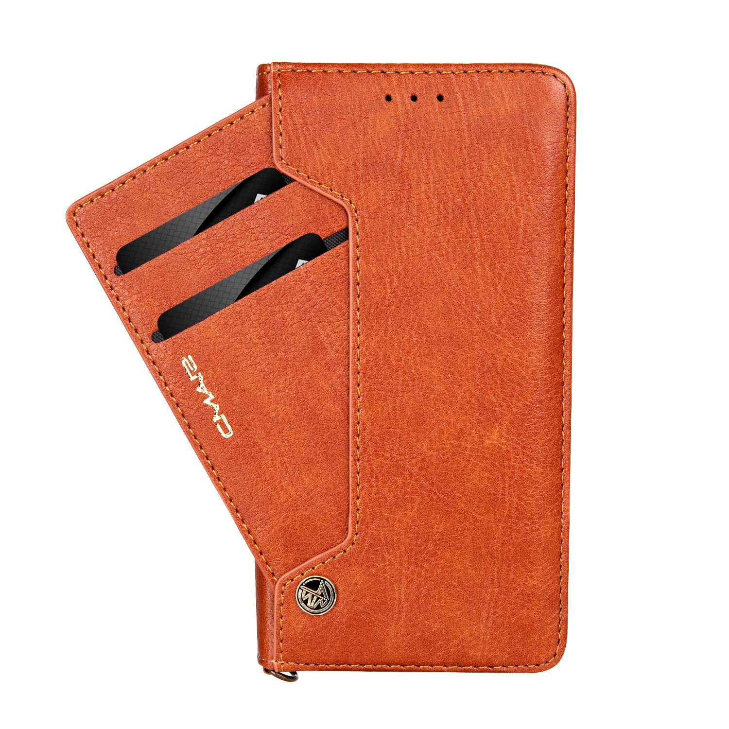 iPhone XS MAX Multi Card Wallet Brown