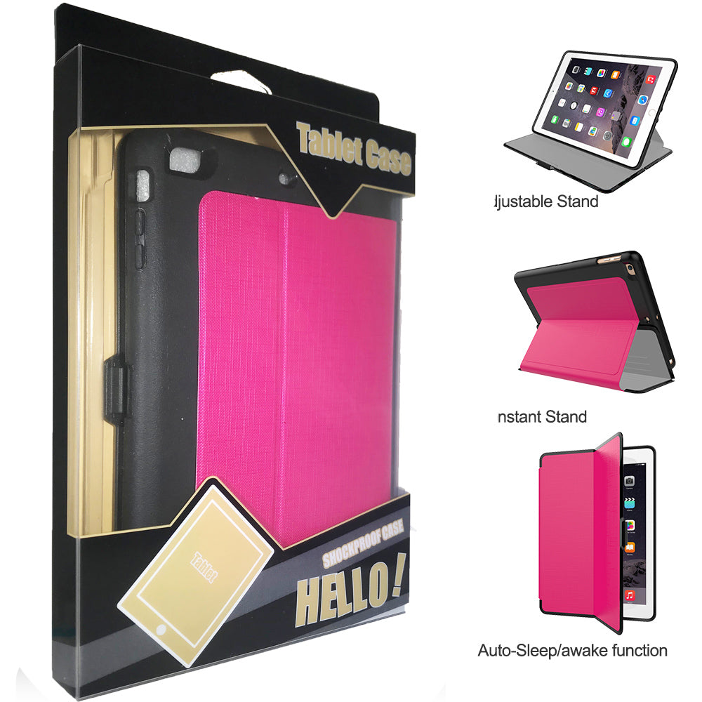 iPad Air 1 / Air 2 / Pro 9.7" / iPad 9.7" (2017/2018) Smart Heavy DutyCase Pink