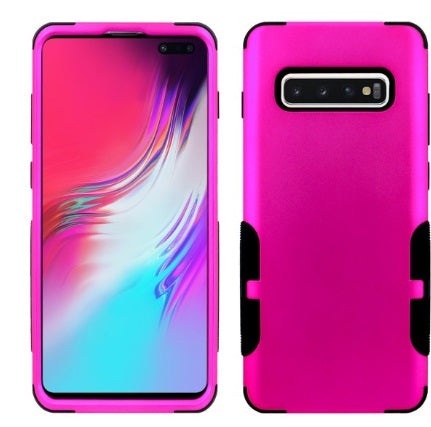 Galaxy S10 Plus Aries Case Hot Pink Black