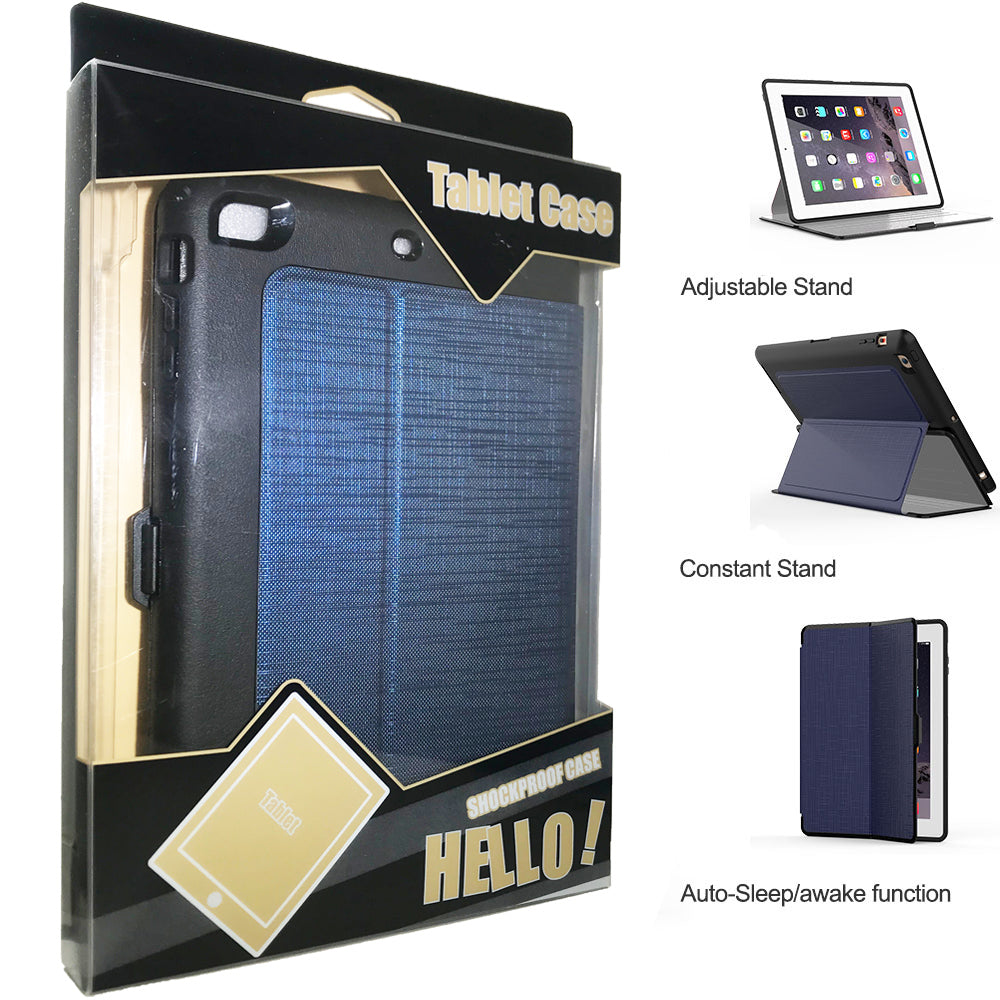 iPad Air 1 / Air 2 / Pro 9.7" / iPad 9.7" (2017/2018) Smart Heavy Duty Case Navy
