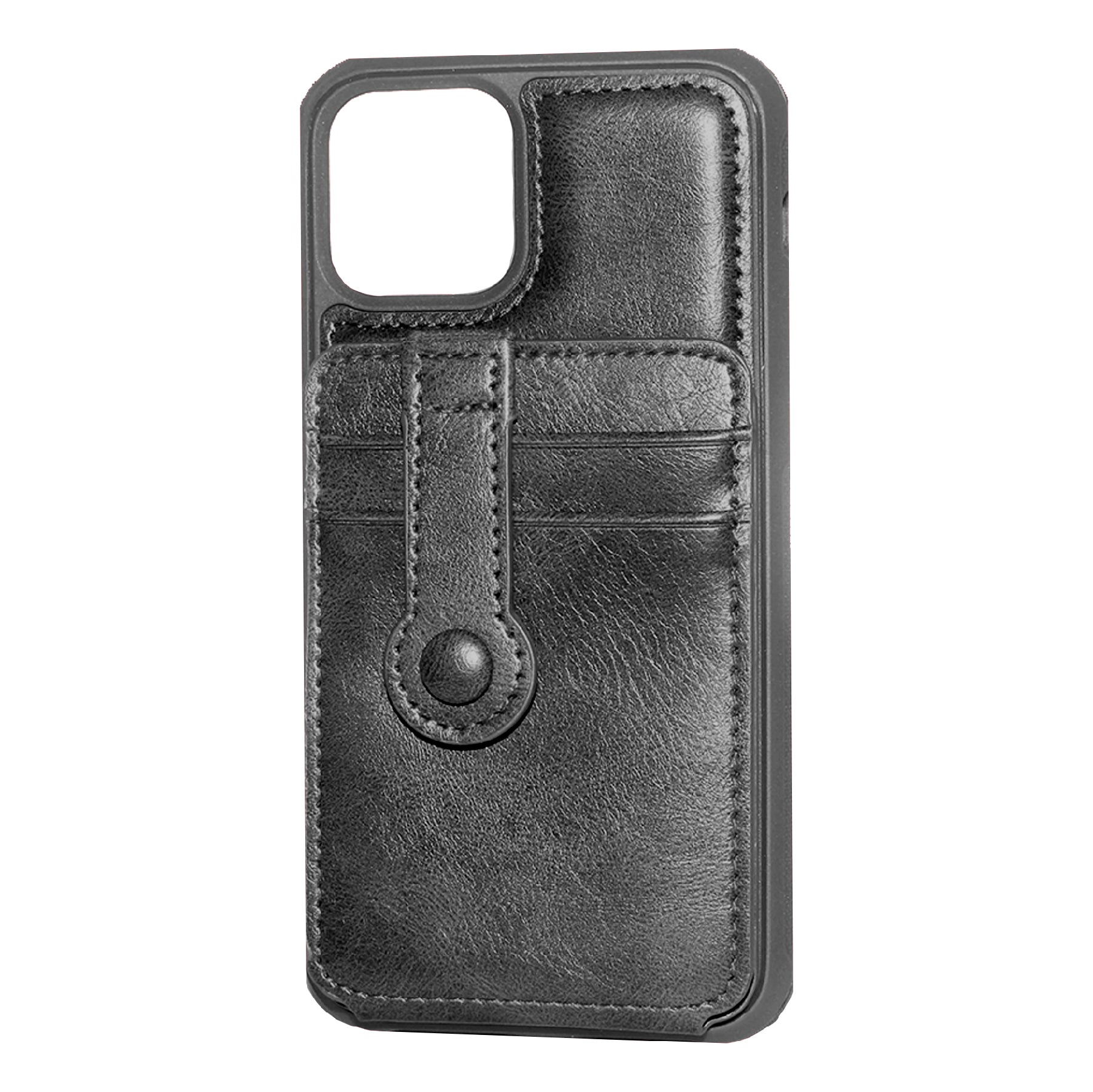 Black iPhone 11 Pro Back Wallet case