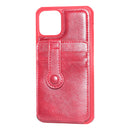 Red iPhone 11 Pro MAX Back Wallet case
