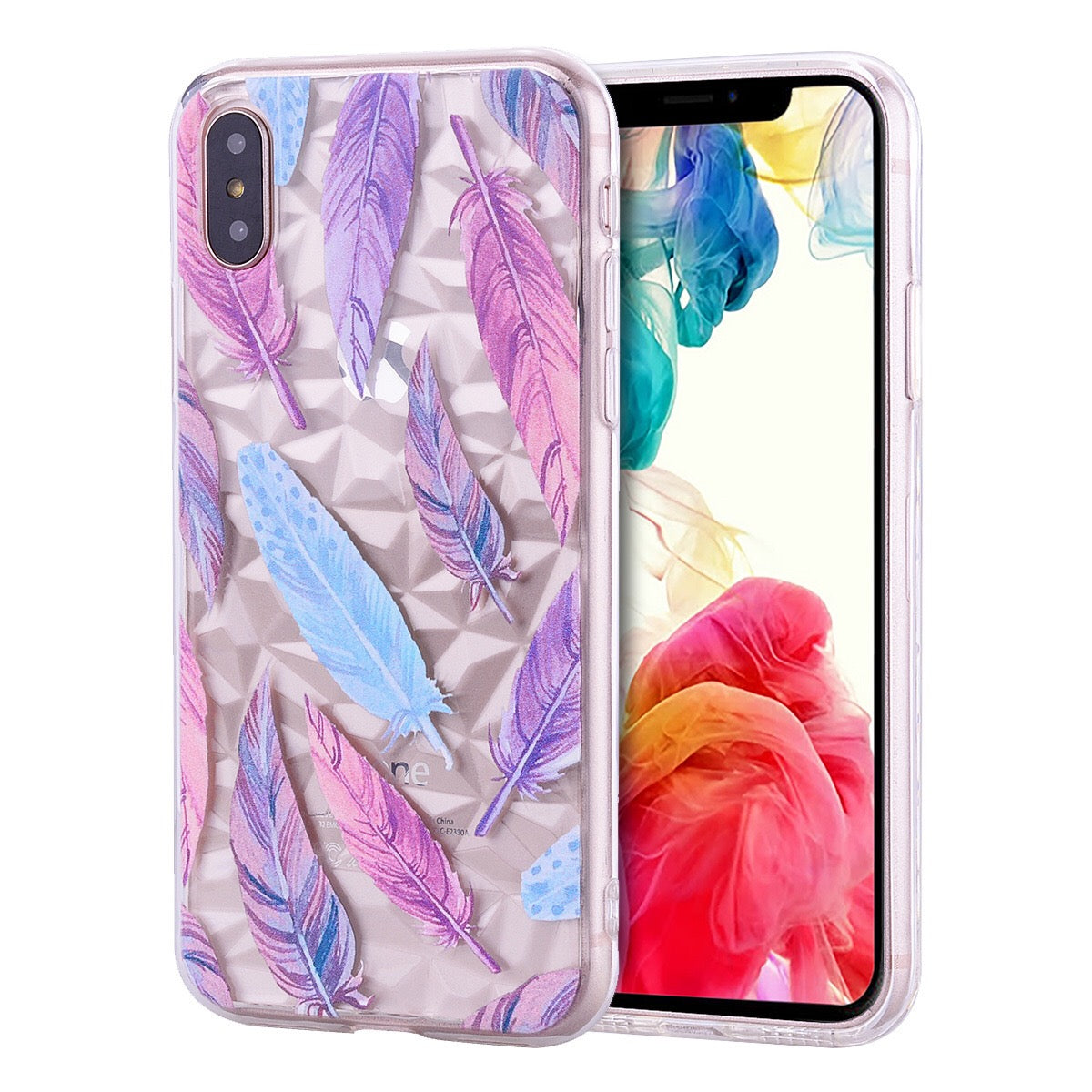 iPhone XS MAX Design TPU Feather