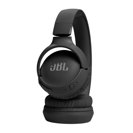 JBL Tune 520BT - Wireless On-Ear Headphones, Up to 57H Battery Life and Speed Charge, Lightweight, Comfortable and Foldable Design, Hands-Free Calls with Voice Aware - Black