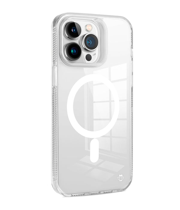 Clear Case with Magnetic Compatibility for iPhone 16 Pro