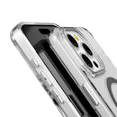 Titanium Pure Clear Magnetic Case in Package for iPhone 15 Pro Max