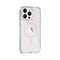 Pink Anti-Yellowing Hard Clear Magnetic Case for iPhone 15 Pro