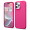 Hot Pink Soft Silicone Case for iPhone 15 Pro