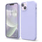 Lavender Soft Silicone Case for iPhone 15 6.1