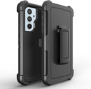 Black Galaxy S24 Plus Heavy Duty Case with BELT CLIP INCLUDED