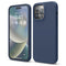 Navy Blue Soft Silicone Case for iPhone 15 Pro Max